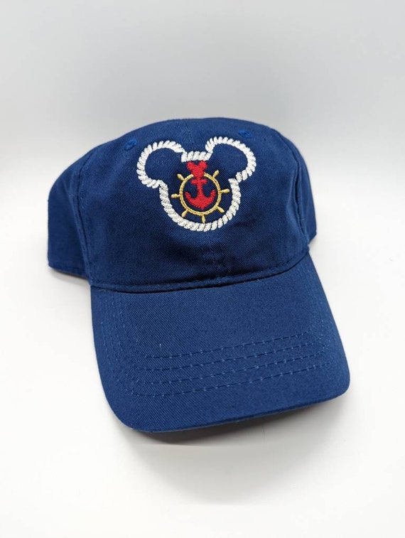 Disney Cruise Line Mickey Mouse Captain Ear Headband Cap Hat