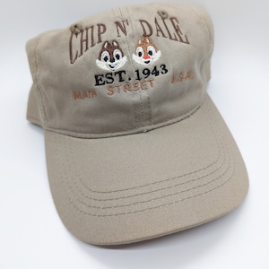 Disney Chip and Dale Inspired Embroidered Hat Multiple Colors Available