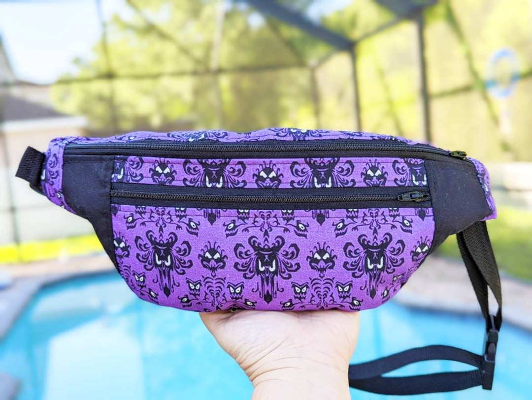 ☆US Disney Parks☆Haunted Mansion 壁紙柄ベルトバッグ 2024 The Haunted Mansion Sling Belt Bag Fanny Pack NEW | eBay