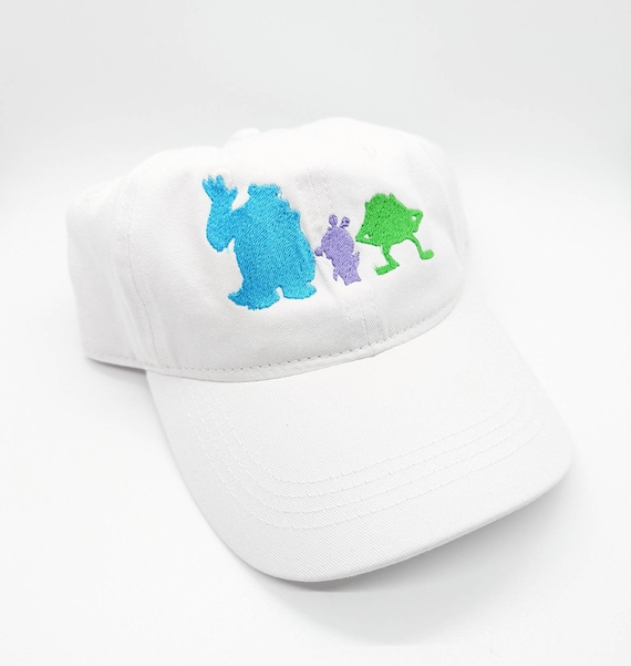 Disney Monsters Inc Sulley Boo Mike Inspired Embroidered Hat Multiple  Colors Available - Etsy