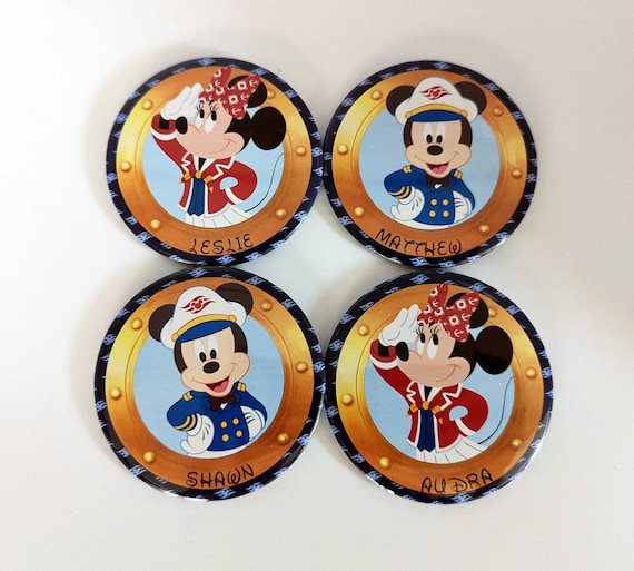 DCL Disney Cruise Line Captain Mickey Captain Minnie Personalized