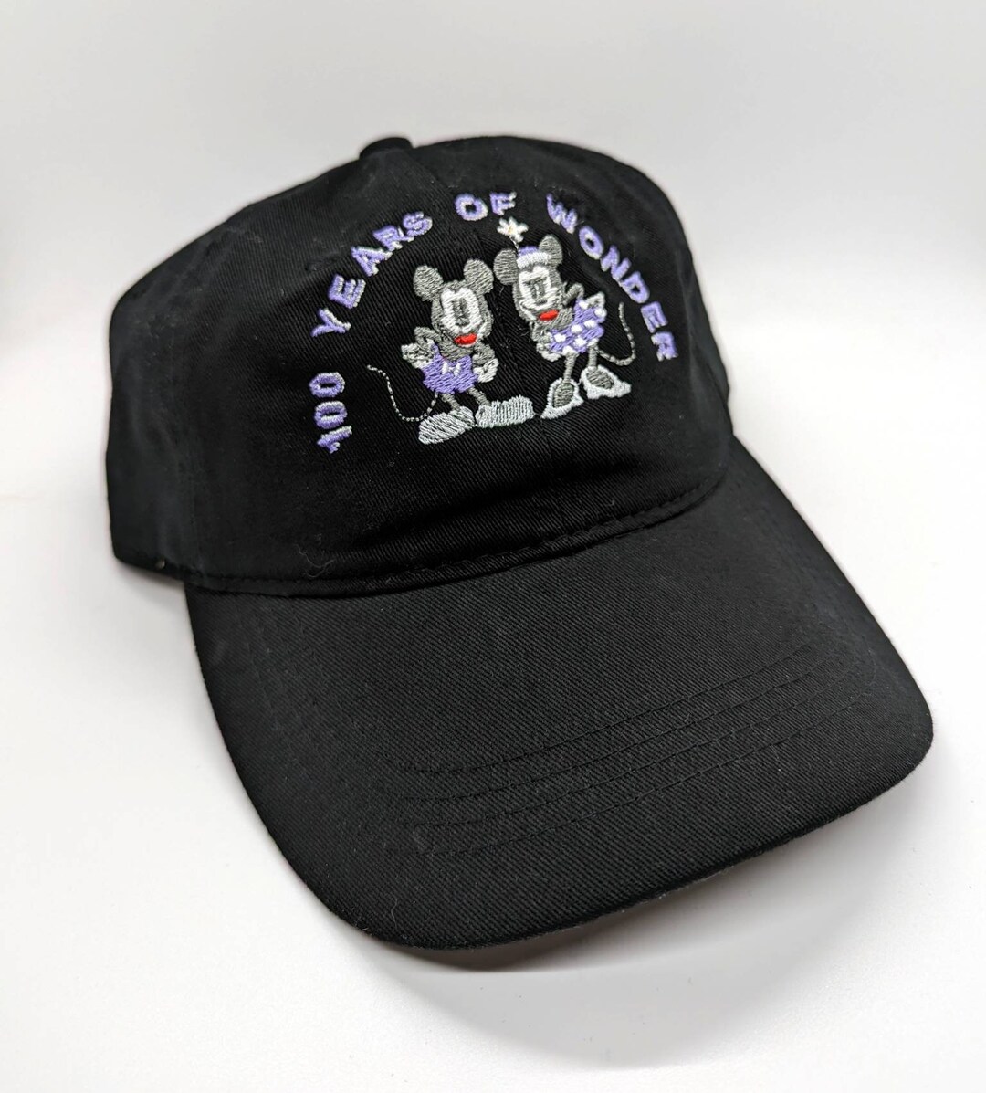 Disney Disneyland Mickey Minnie and Friends Embroidered Hat Retro Mickey and Friends Signatures Embroidered Hat, Magical  main image 3