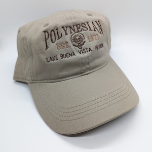 Disney Polynesian Village Resort Inspired Embroidered Hat Multiple Colors Available