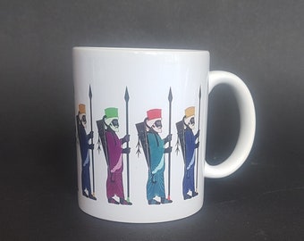 Persepolis Cup - Soldiers , Mugs, Art Print