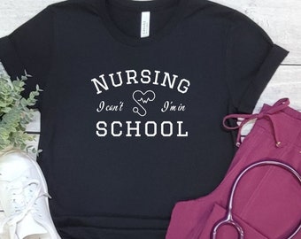 T-shirt voor verpleegschool: toekomstig RN-cadeau