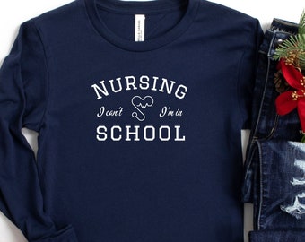 T-shirt voor verpleegschool: toekomstig RN-cadeau