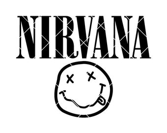 Wallpaper Nirvana Svg Etsy For Android