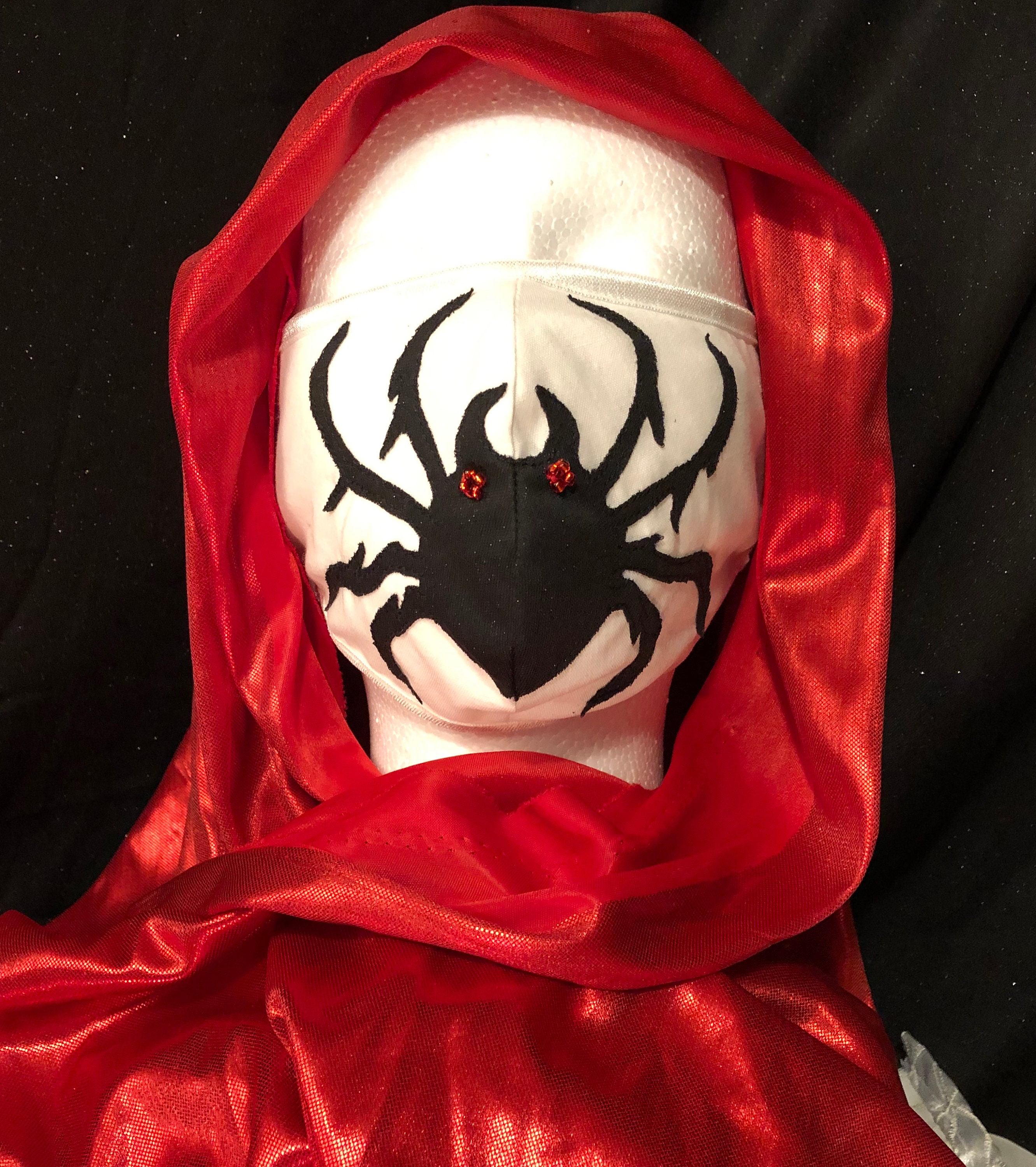 Halloween Mask Collectible Design, Handcrafted, High Fashion Face