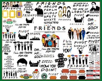 Free Free 190 Friends Svg For Cricut SVG PNG EPS DXF File
