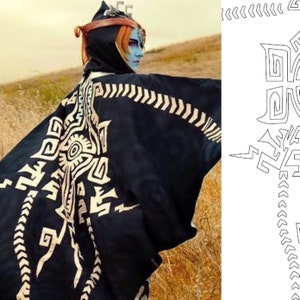 Midna Cloak Stencil file