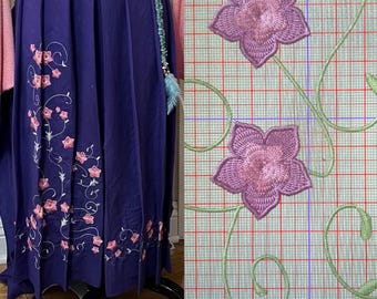 FFX Yuna cosplay Skirt Machine embroidery files
