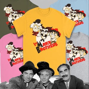 Les Marx Brothers - Unisex Heavy Cotton Tee