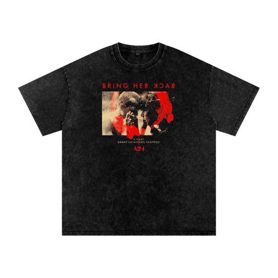 Bring Her Back - Acid Wash Oversize T-shirt - 250 GSM - Etsy