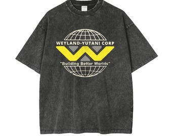 Alien Skate Shirt - Oversized Acid Wash T-shirt - 250 GSM - Etsy
