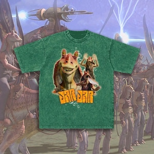 JAR JAR - Vintage Snow Wash T-Shirt