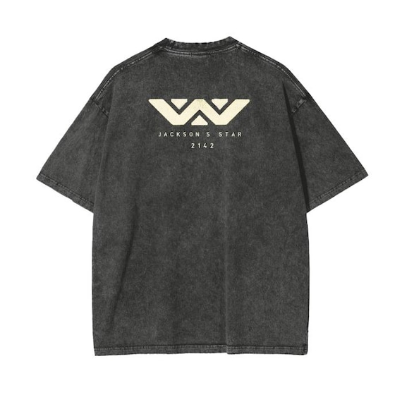 Weyland Yutani - Alien Romulus - Acid Wash Heavyweight Oversize T