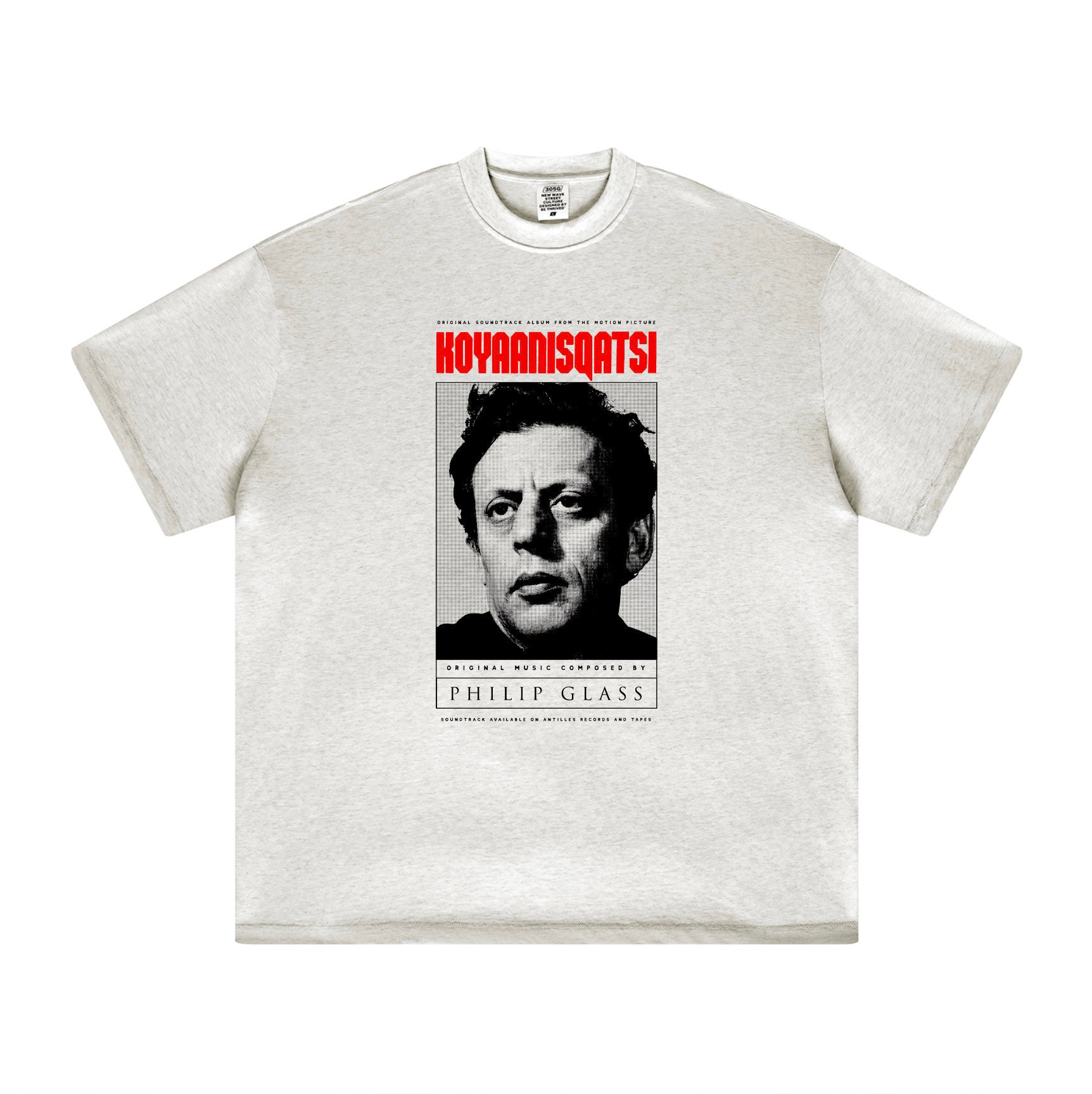 Philip Glass - Heavyweight Loose Fit Tee - Etsy