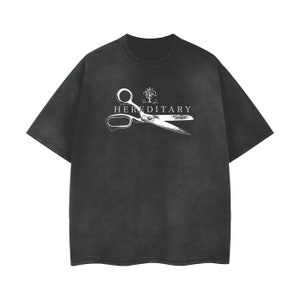 Hereditary Scissors - Washed Effect Vintage T-Shirt image 5