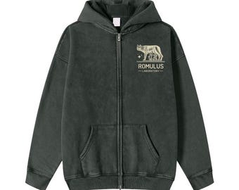 Sweat à Capuche Unisex Inspiré D'Aliens - USCSS Nostromo Weyland, Imprimé à La Main