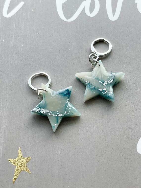 Star 2024 clay earrings