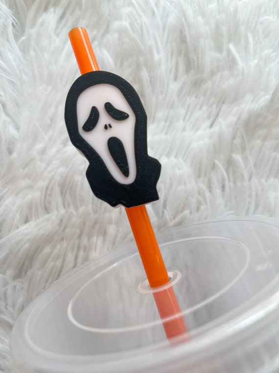 Scream straw topper