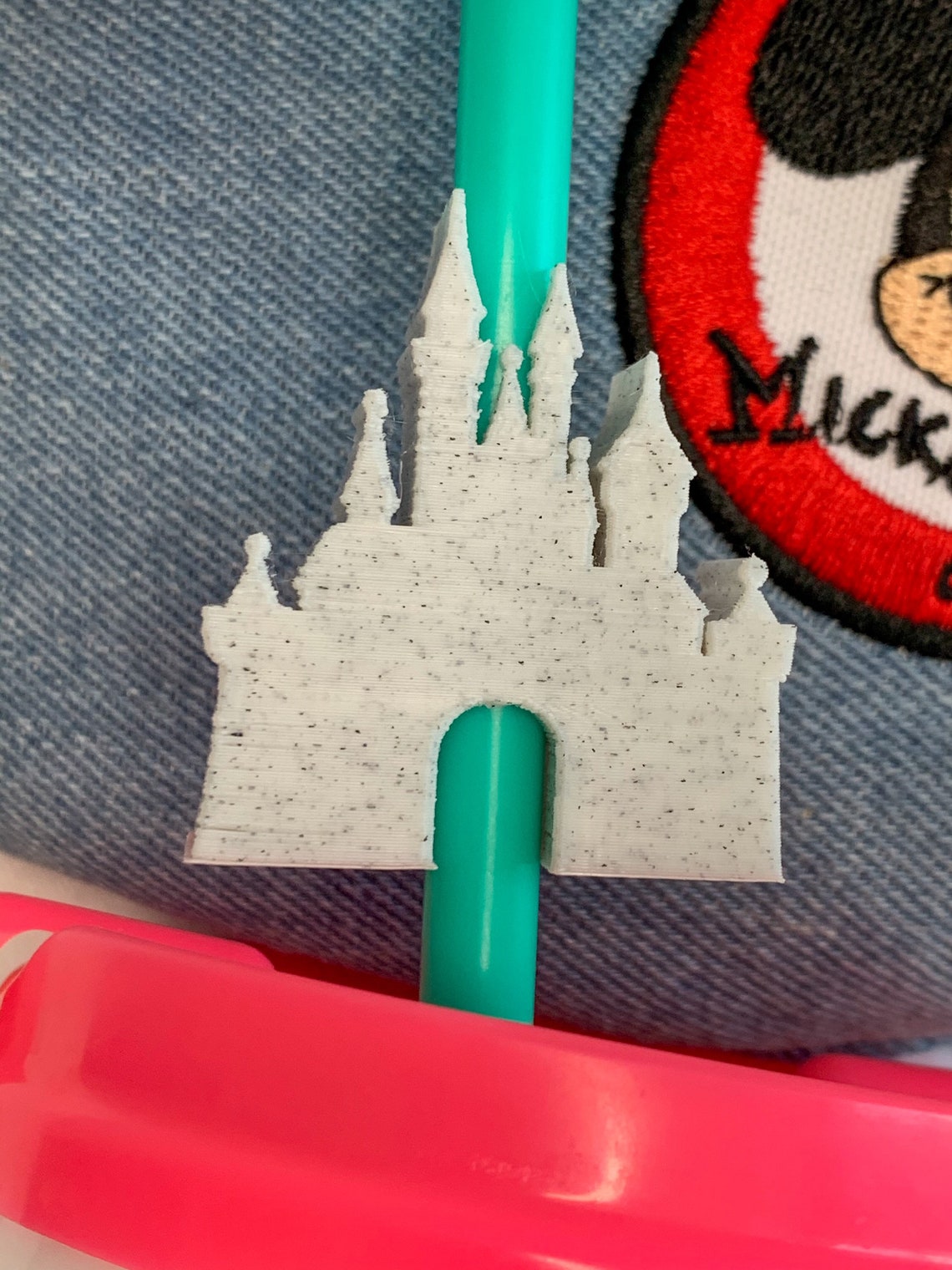 Magic Kingdom Castle Straw Topper Disney Straw Topper Disney Etsy