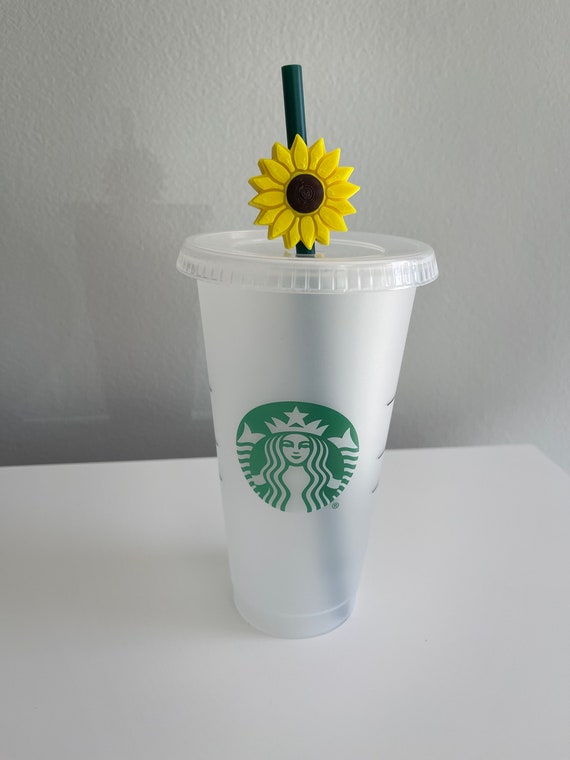 Multiple Flowers Straw Toppers set of 4 for Tumbler, Straw Cup – Starbucks  Accessories