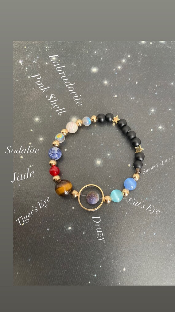 Solar System Bracelet - Blackbrdstore