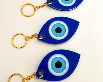 Evil Eye Keychain, Evil Eye, Talisman Keychain, Spiritual Keychain