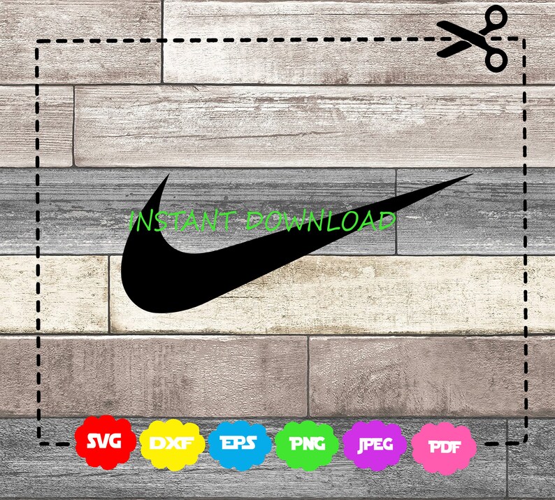 Download Nike Check Cutting Files in SVG PNG DXF Pdf and Esp | Etsy