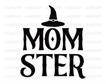 Momster - SVG PNG JPG Eps Pdf files