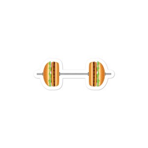 Burger Bell_0 Bubble-free stickers
