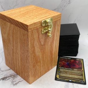 Commander Deck Box || Honey Locust || Magic: the Gathering 100 cards