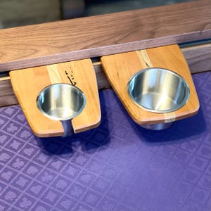 Wyrmwood-Compatible Magnetic Rail Cup Holders || Game Table Accessory