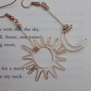 Sun and Moon Earrings