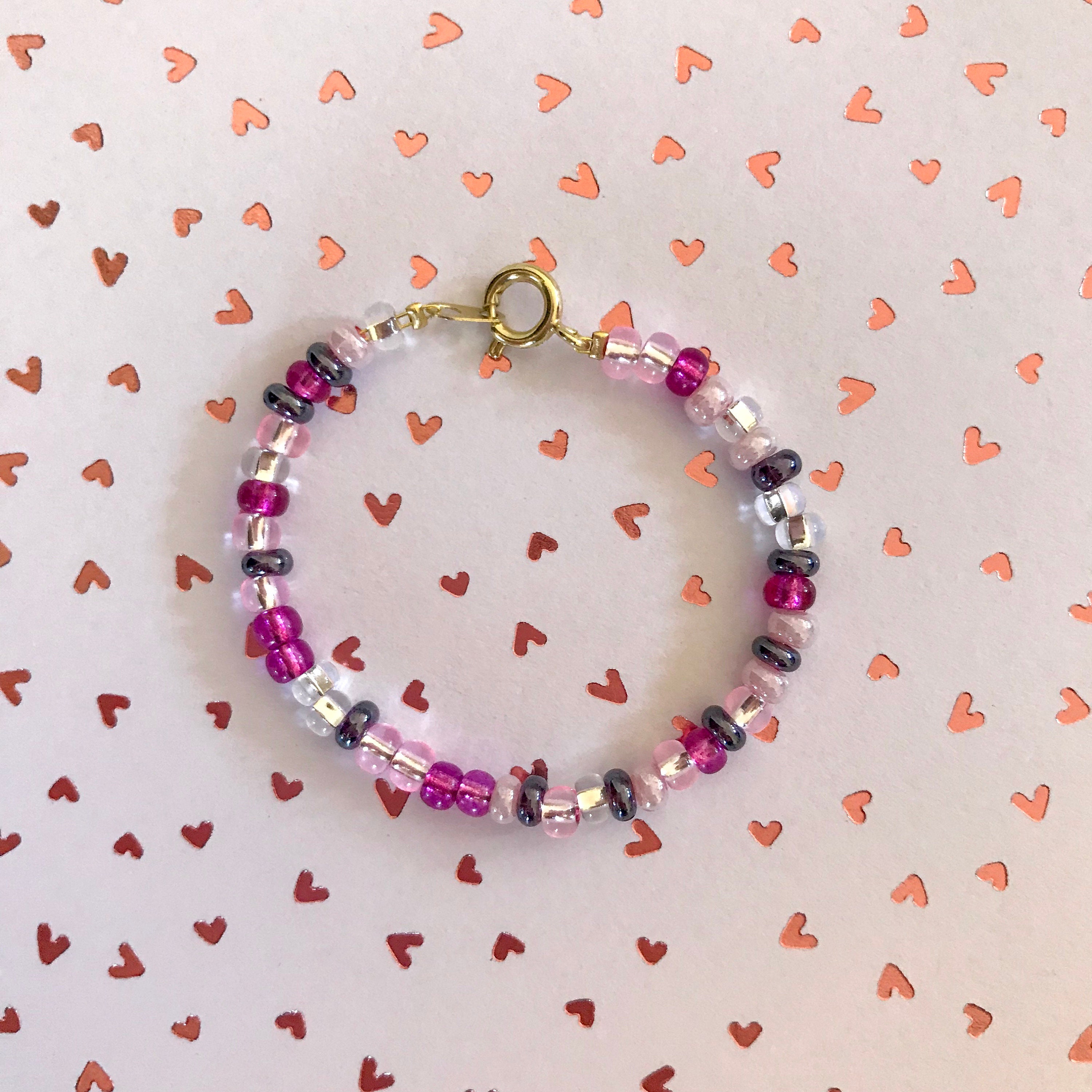 Baby Newborn Infant Pink Bracelet adjustable Etsy