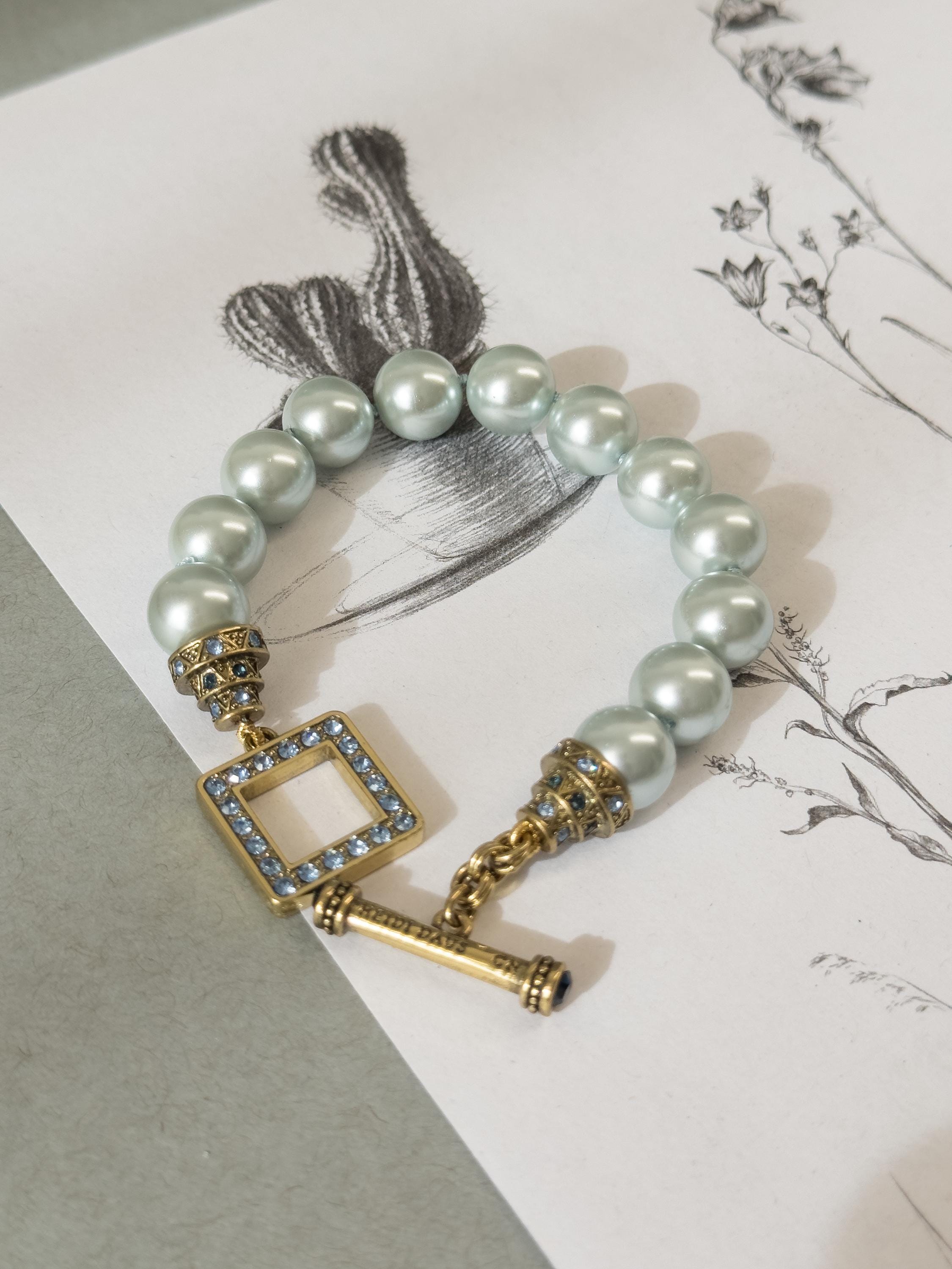 Heidi Daus Art Deco Bracelet - Etsy display picture 2