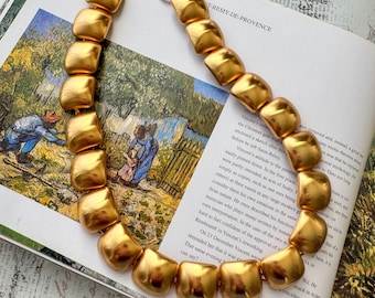 Vintage Anne Klein Gold-tone Heavy 30” Chain or Chain Belt  display picture 1