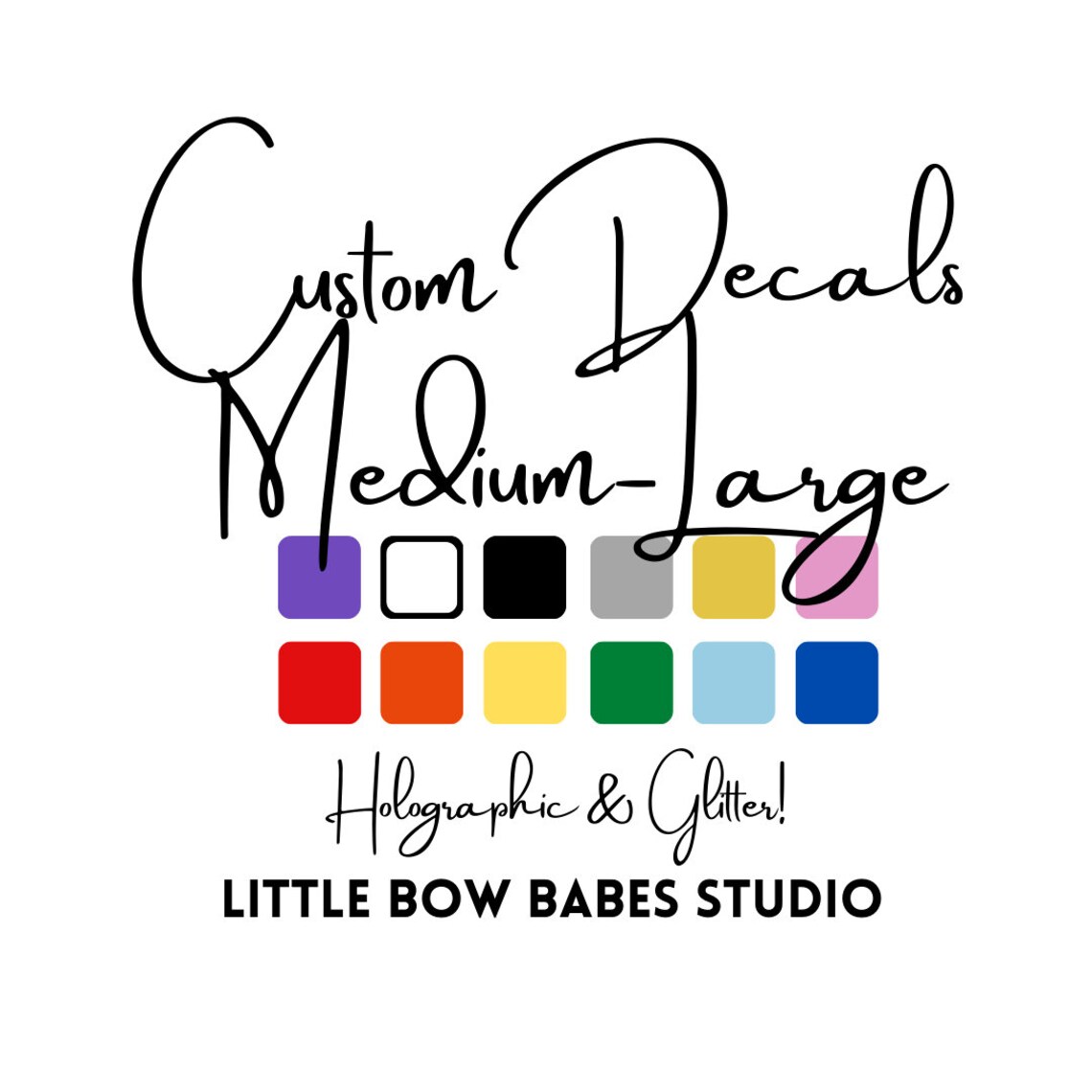 Custom Vinyl Decals Etsy