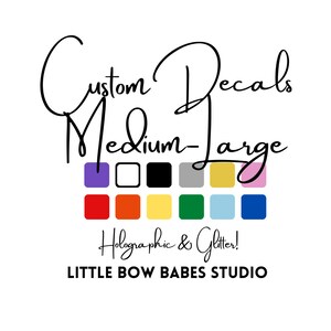 Custom Vinyl Decals
