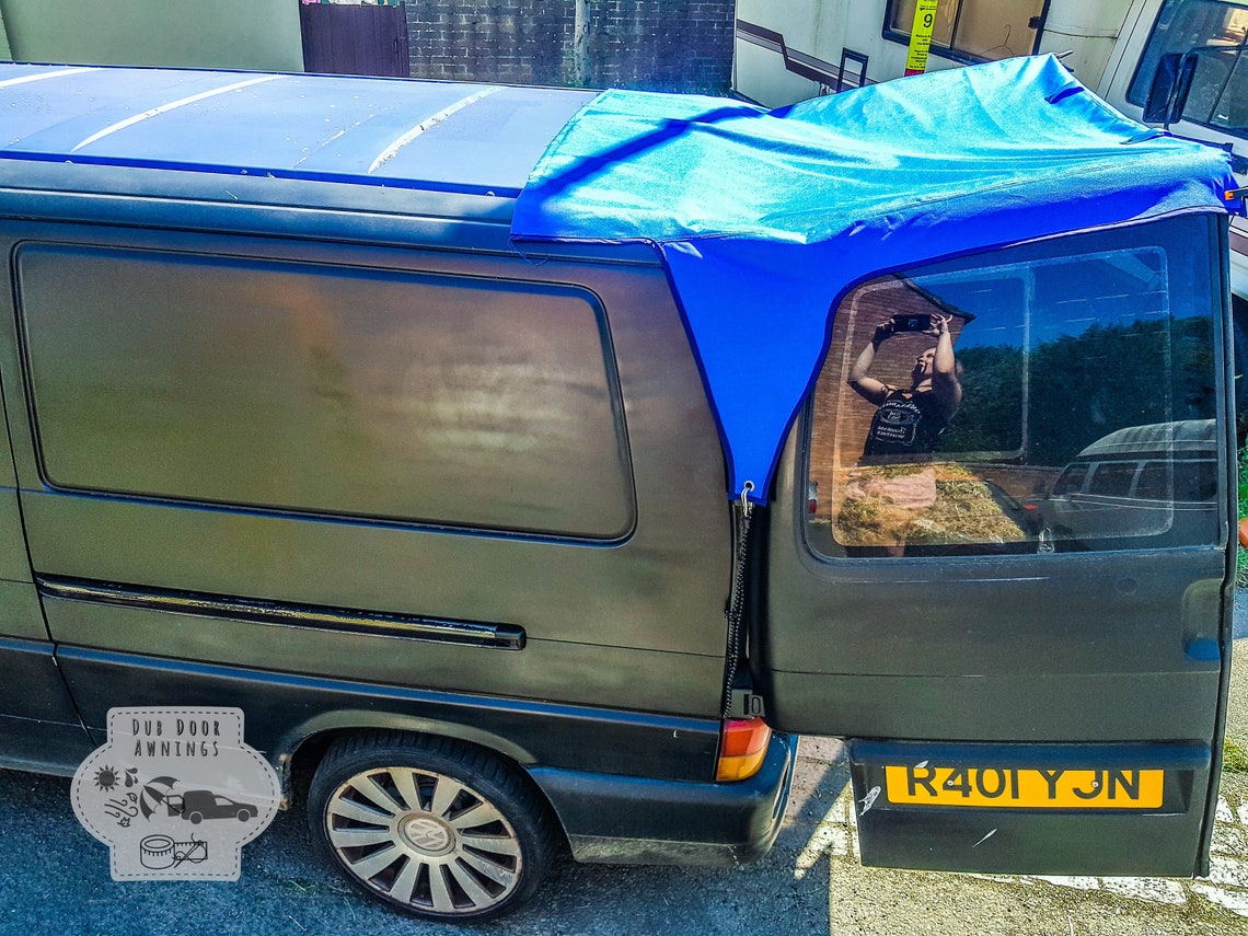 CUSTOM VW Transporter T4 Campervan Barn Door Awning Etsy