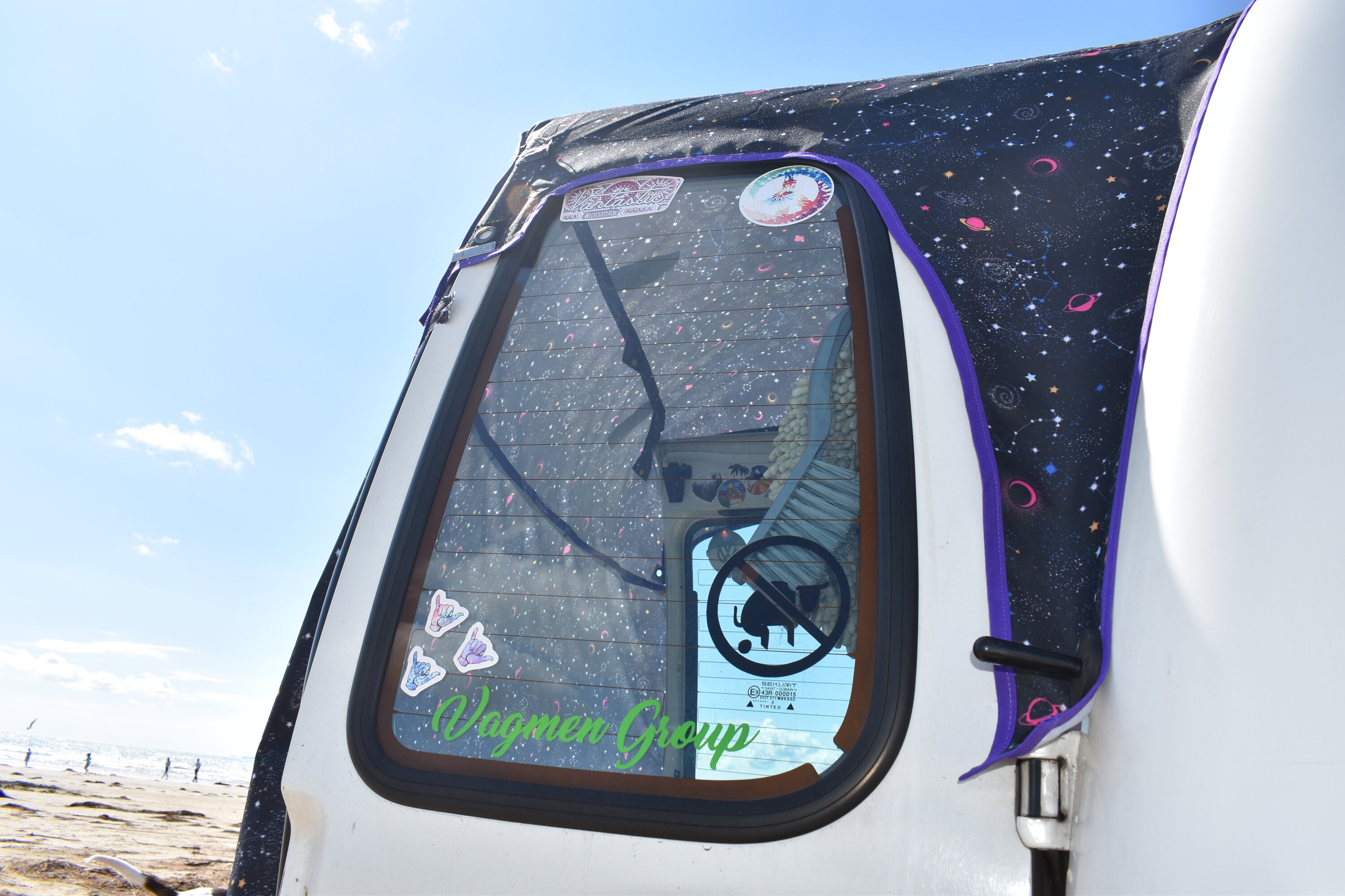 V.W MK2 Caddy Campervan Barn Door Awning PRIVACY EXTENSION Etsy