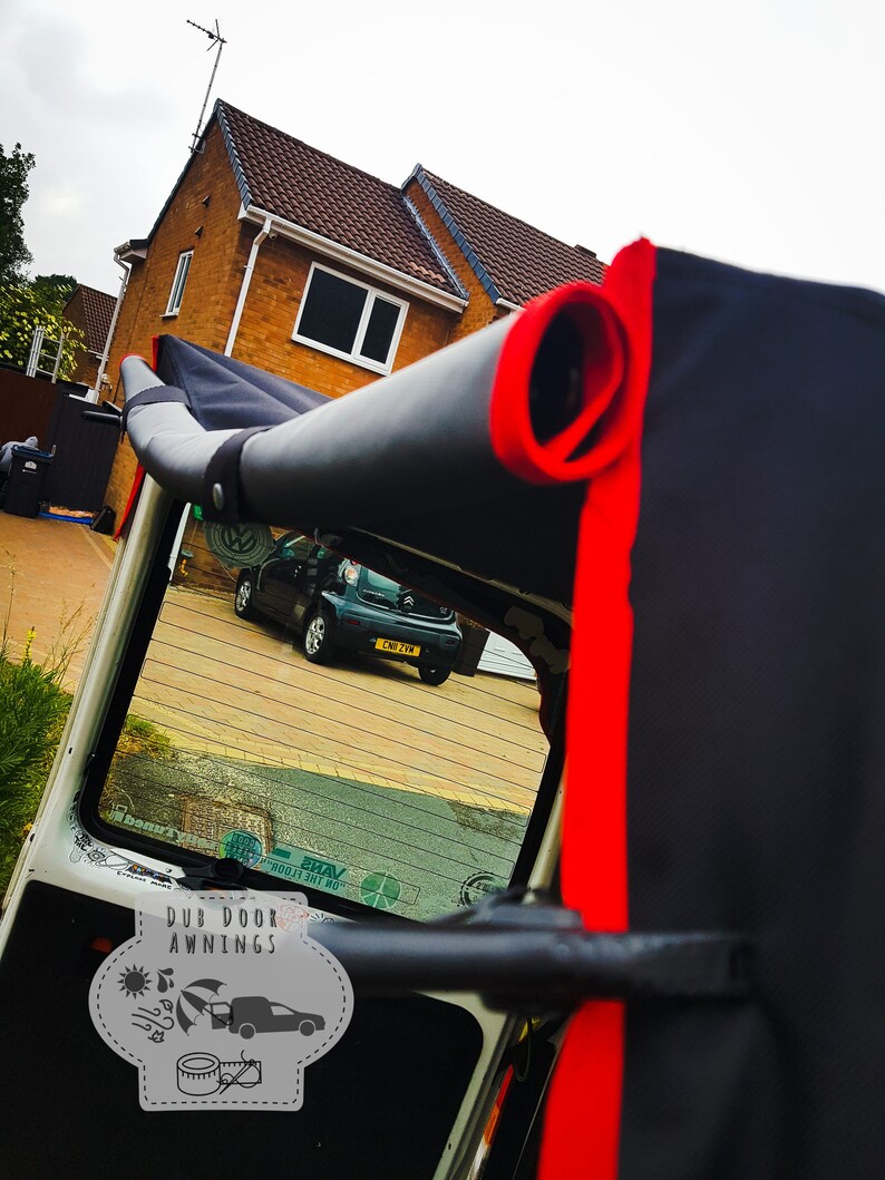 CUSTOM VW MK2 Caddy Campervan Barn Door Awning Etsy