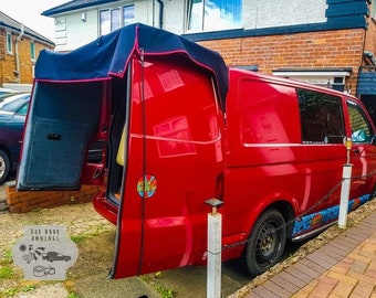 CUSTOM VW TRANSPORTER T5 /T6 Barn Door Awning