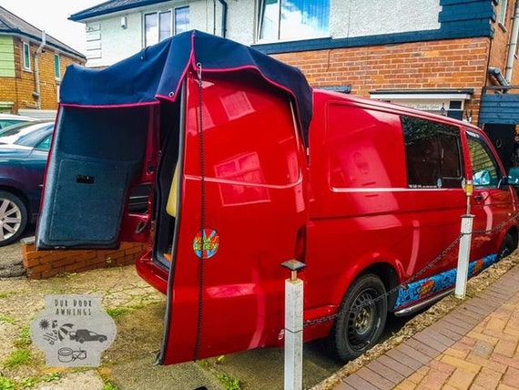 CUSTOM VW TRANSPORTER T5 /T6 Barn Door Awning 