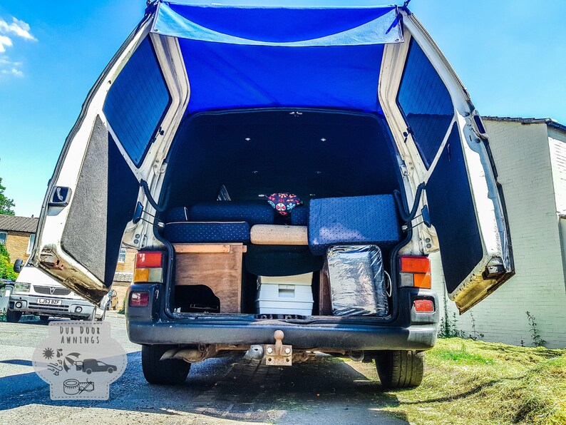 CUSTOM VW Transporter T4 Campervan Barn Door Awning Etsy