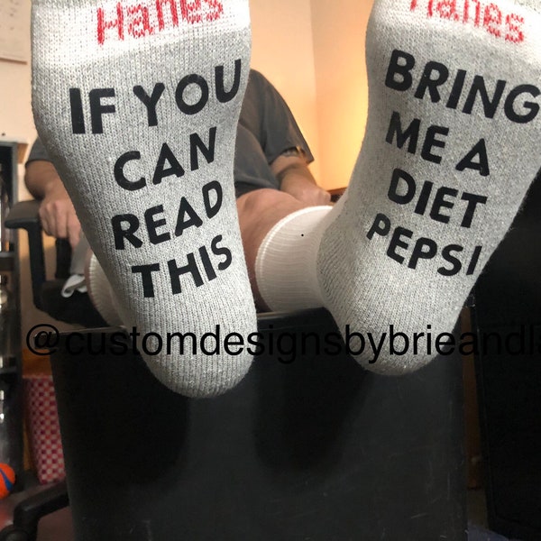 Socks With Sayings Etsy