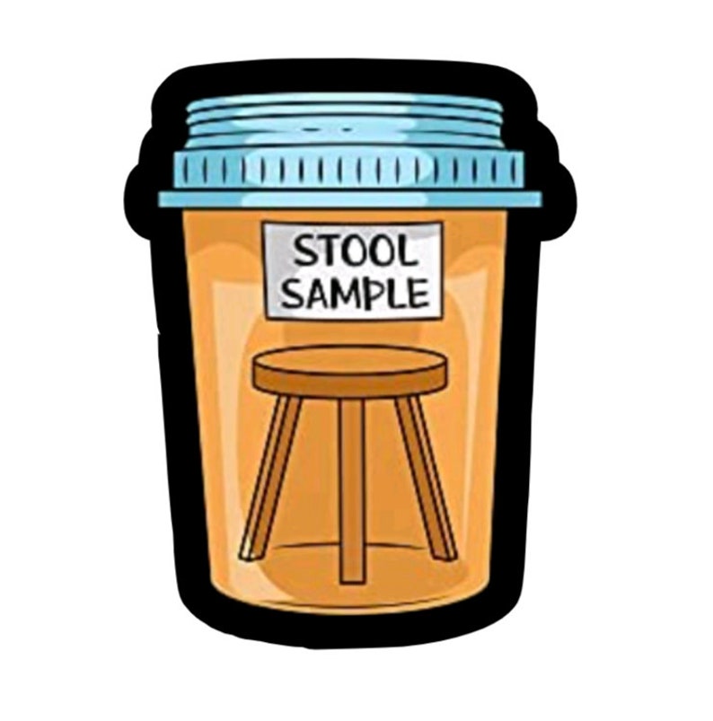 Funny Stool Sample Sticker Laptop Decal Medical Sticky Pill Etsy