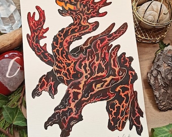 Lava dragon (original)