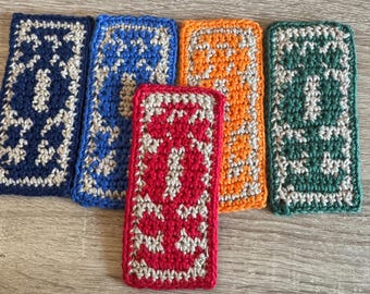 Formula 1 Crochet Bookmark